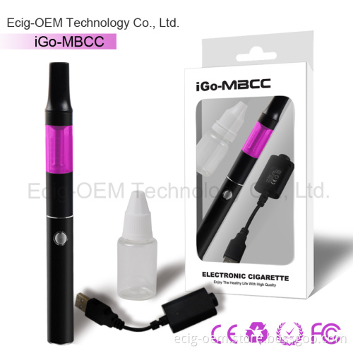 EGO E Cigarette Blister Kit with E Liquid Bottle